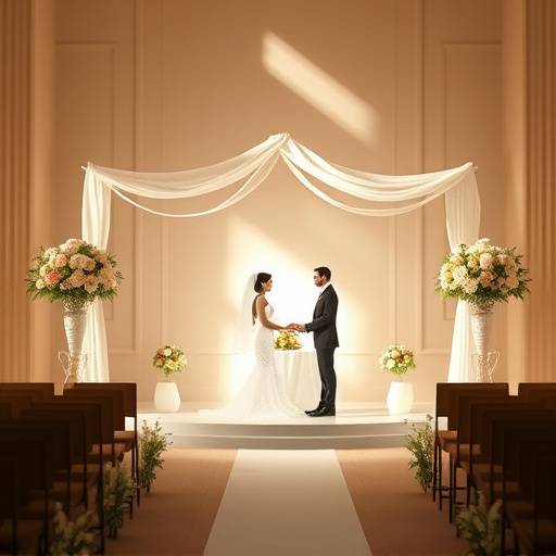 Icon representing event and wedding planning service